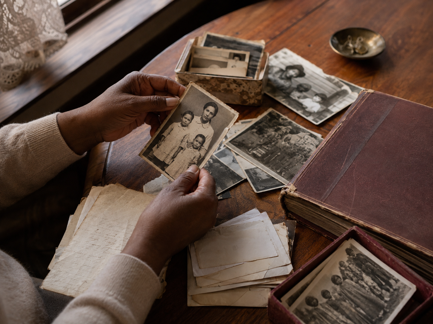 An archive of family knowledge and handwritten notes