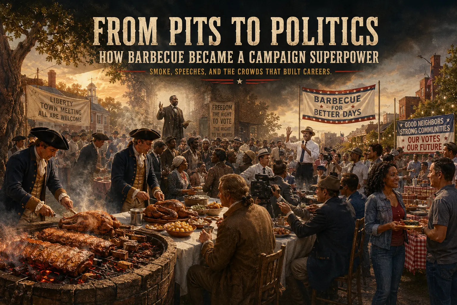 From Pits to Politics: How Barbecue Became a Campaign Superpower